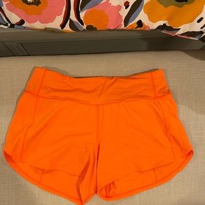 lululemon speed up mid rise short 4 inches